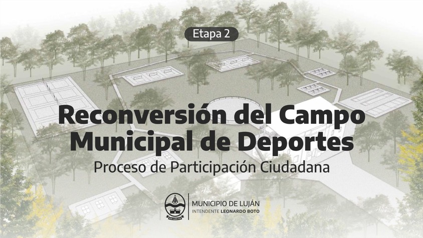 Reconversión del Campo Municipal de Deportes. Etapa 2.